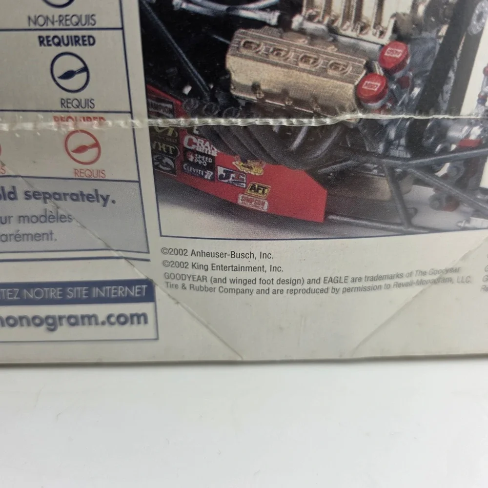 Revell Kenny Bernstein Budweiser King Top Fuel Dragster Kit 1:25 NEW Collectible